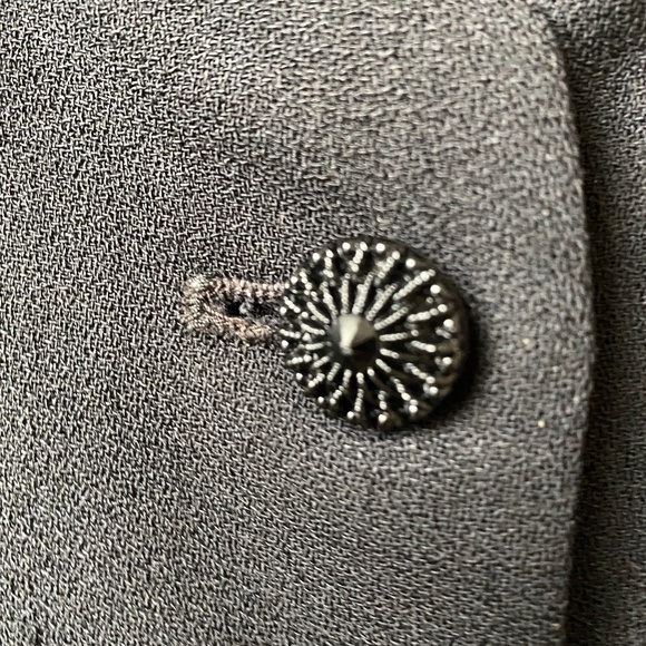 Jaeger UK Size 12 Black wool Skirt - Picture 2 of 7